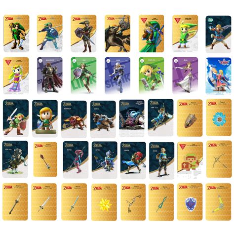 legend of Zelda nfc cards